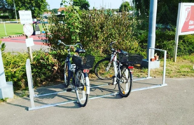 Neue Fahrradständer