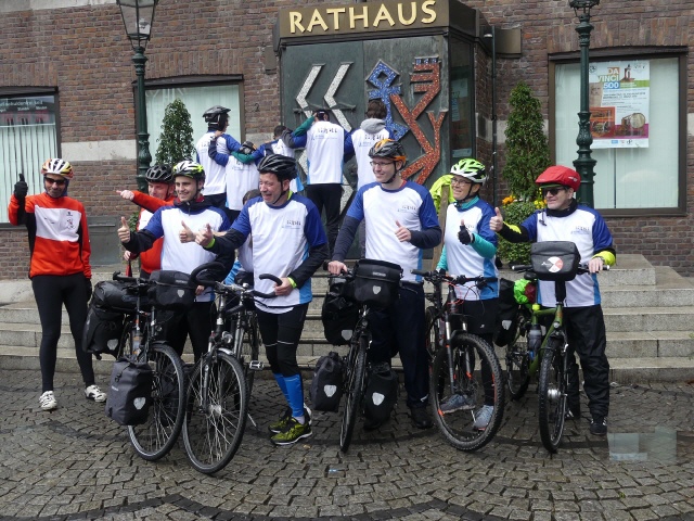 Start der Aktion am Rathaus